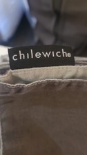 chilewich napkins linen x7 light and dark grey  