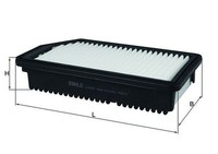 Luftfilter LX 3538 Mahle FüR Hyundai KIA
