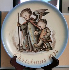 Vintage 1974 Sister Berta Hummel Plate by Schmid  Christmas West Germany