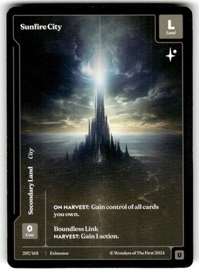 Wonders of the First - Sunfire City 297/401 Secondary Land