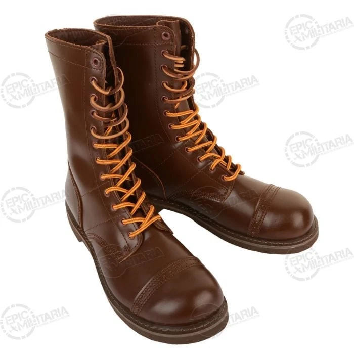 Botas Rothco Paracaidista US WW2 Repro Cuero Marrón Russet – Militares WWII - Imagen 2 de 4