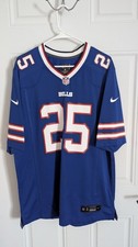 Nike Buffalo Bills Custom Jersey Johnson 25