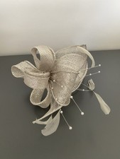 Coast Silver Grey Fascinator
