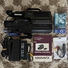 Magnavox Movie-Maker VHS Camcorder VR9246AV01 - Rare Variant S-VHS