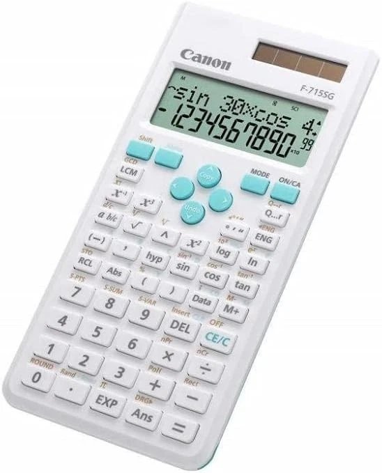 Canon F-715SG (Blue) - Reliable, sustainable Scientific calculator - Image 2 of 3