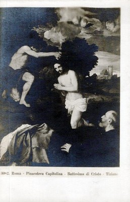 Italia Rome Roma Pinacoteca Capitolina Arte Religiosa Tiziano Unposted #SAN880