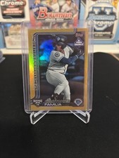2025 Topps Pro Debut - Christopher Familia Last On Print 50/50