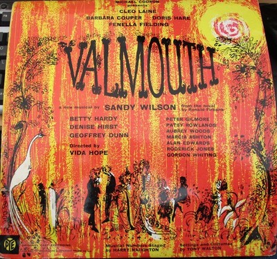 Sandy Wilson - Valmouth - Used Vinyl Record - E34z