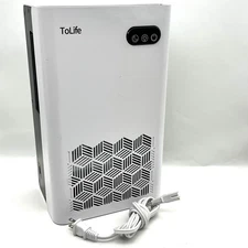 ToLife Dehumidifier 95 fl oz Water Tank, 1000 sq.ft, White, 7 Colors LED 