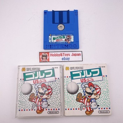 Nintendo Famicom Disk System MARIO GOLF US COURSE NES Japan 1987 NES Spiel 002
