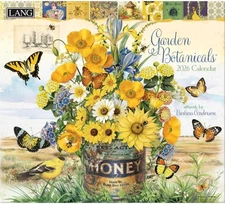 Lang Companies, Garden Botanicals 2026 Wall Calendar by Barbara 2026 