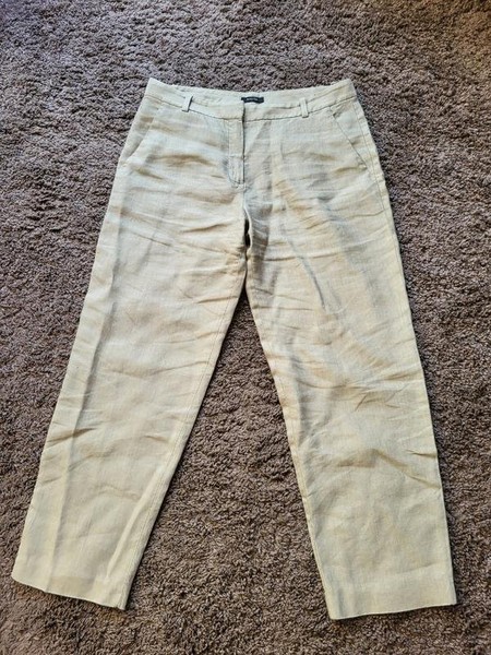 Women Massimo Dutti Trousers Beige 38 / M / 46 #N2EW