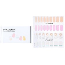 Mavenir Nail Sticker Assorted Colour -  Sugar Glaze Nail 32pcs