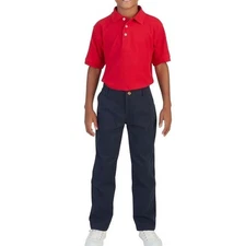 French Toast Boys 2-PK   Uniform Straight Fit Adjustable Waist Pants
