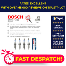 Juego de 4 bujías para PEUGEOT 3008 0U 1.6 09 a 16 Bosch 5960A5 5960L0 Calidad