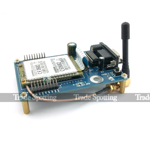 NEW GSM SIEMENS TC35 SMS Module Board RS232 UART Serial Arduino + Voice adapter