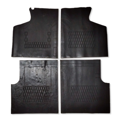 Tapis De Sol Caoutchouc Premium Pour Mini Clubman R55 (2006-2014) - Noir, 4 Pièces, Antidérapant, Fixation BMW - SolidPRO Wielganizator
