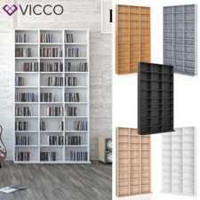 CD-Regal DVD Bluray Medienregal Standregal Regalwand Bücherregal Auswahl Vicco