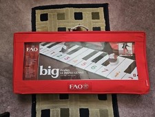 FAO Schwarz The Big Piano Dance Mat 70" Long Works Great Batteries Included 