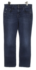 7 For All Mankind Brett Jeans Men W32 Regular Fit Dark Zip Fly