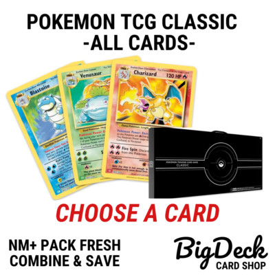 Pokemon Classic Collection - Choose a card - Pack Fresh