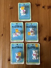 Lot Of 5 - Fibre Craft Macrame  Teddy Bear, Factory Sealed, NOS , Free Ship