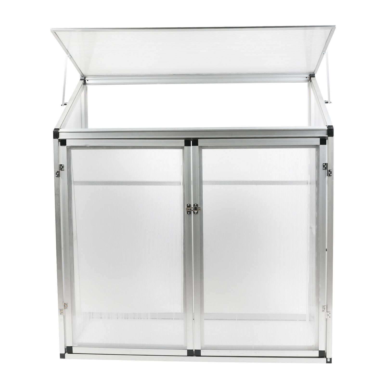 ALU Haus Gewächshaus Treibhaus Frühbeet Pflanzenhaus mit Fundament HF02
?Wuppetal, G H Handels GmbH, 