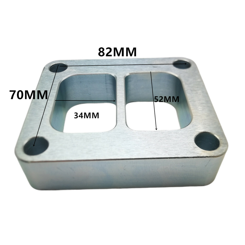Turbo Spacer Mild Steel Spacer T4 Divided Inlet Turbocharger Flange