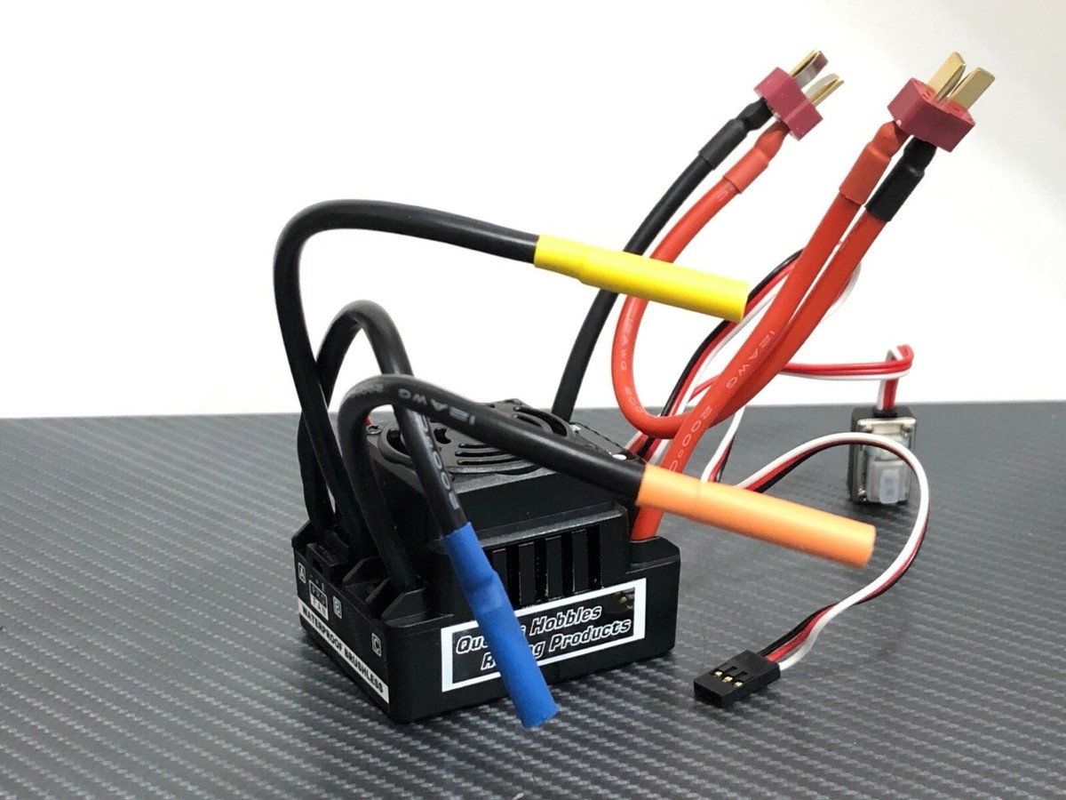 WP-8BL100 1/8 3-4S Brushless ESC For 4068 4274 2200kv Motor WP-8BL100 1/8 3-4S Brushless ESC For 4068 4274 2200kv Motor