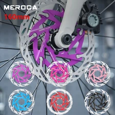 2pcs MEROCA 160mm Bicycle Disc Brake Rotor MTB Road Bike 6-Bolts Rotors Aero
