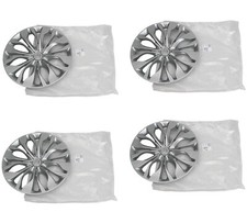 SET 4X ORIGINAL ENJOLIVEUR DE ROUE 16" CITROEN C4 III 5416.T1 ARGENTE NEUF TOP