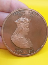Orden Rum&auml;nien Romania Plakette M&uuml;nze Regina Maria 1914-1927 / 1875-1938