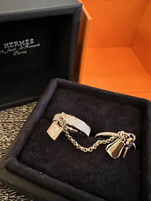 HERMES Kelly Mini kelly amulette bracelet