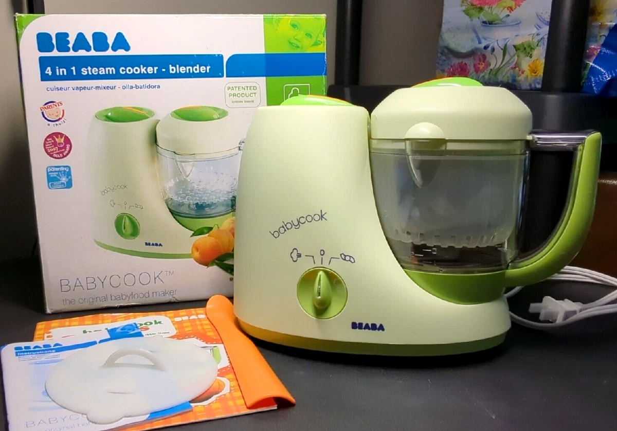 Beaba babycook 4 in 1 steam cooker 2025 & blender
