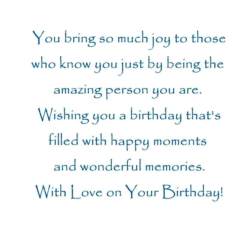 Tarjeta de cumpleaños para hermana o cuñada nombre personalizado y verso interior Foto 2 de 4