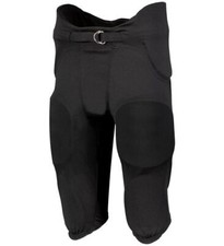 Russell Athletic F25PFW Youth Polyester Integrated 7-Piece Pad Double Knit Pants