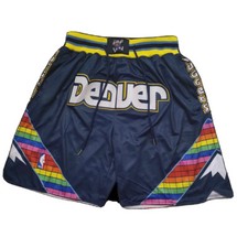 Hardwood Classics NBA Denver Nuggets Basketball Shorts SIZE LARGE