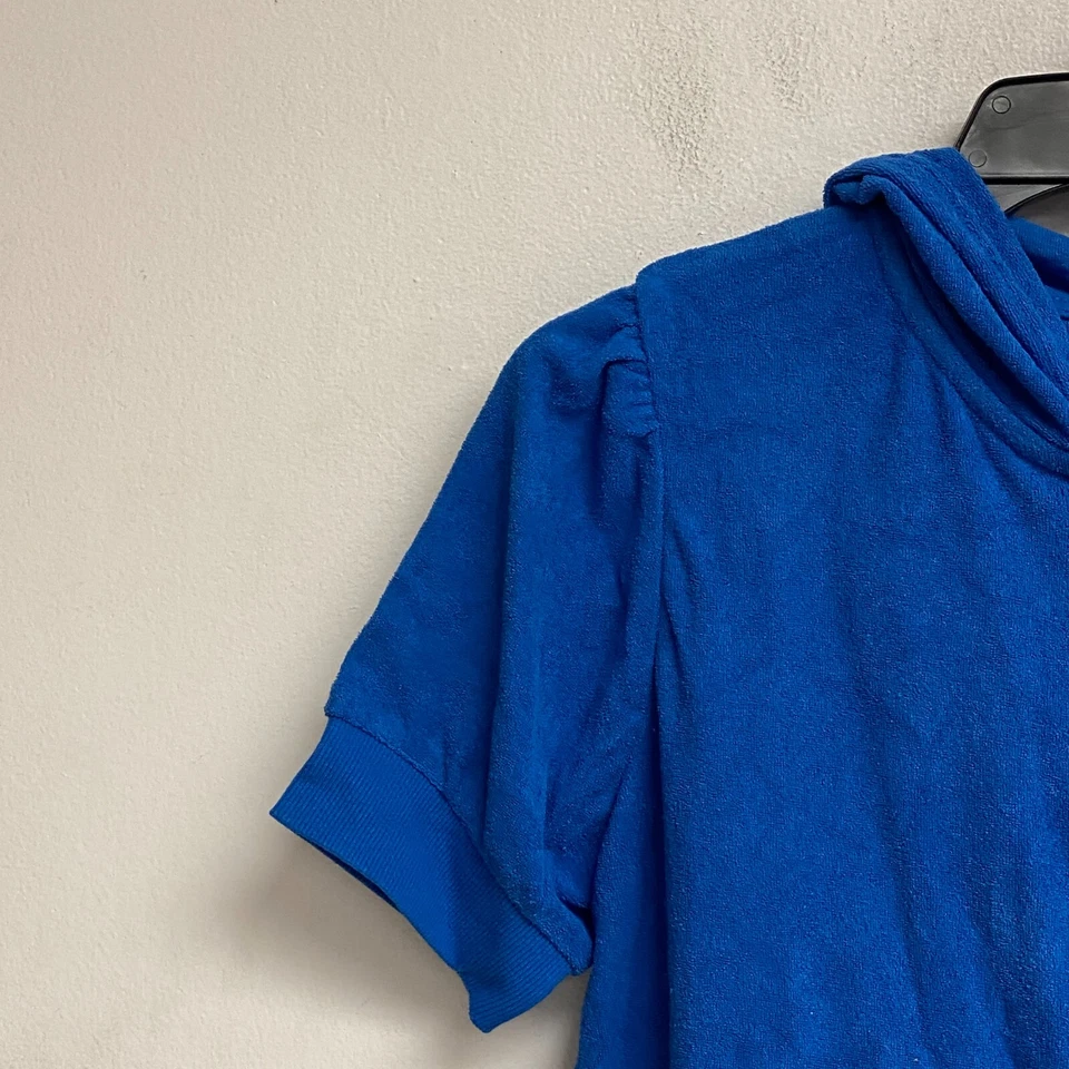 Sudadera con Capucha Juicy Little & Big Girls Cremallera Manga Corta Talla L Color Grande: Azul Profundo Foto 3 de 4