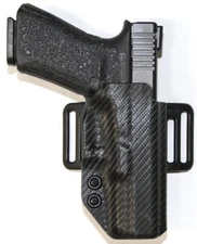 REVKEL OWB 2 Slot Belt Slide holster in Back Carbon Fiber  *Choose Gun*