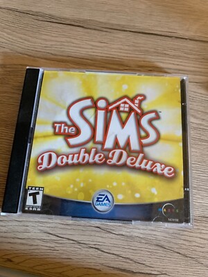 The Sims double deluxe  VINTAGE PC GAMES~ Shelf00K