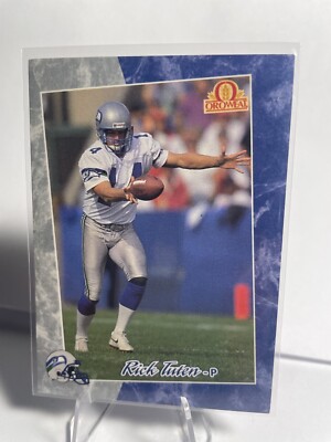 1990 Pacific Orowheat Seahawks Rick Turner 4