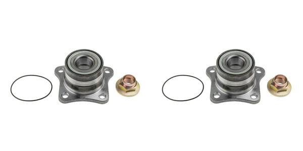 NTY 2X Radnabe Radlagersatz Hinterachse FüR Toyota Corolla Compact _E11_ 1.4-image
