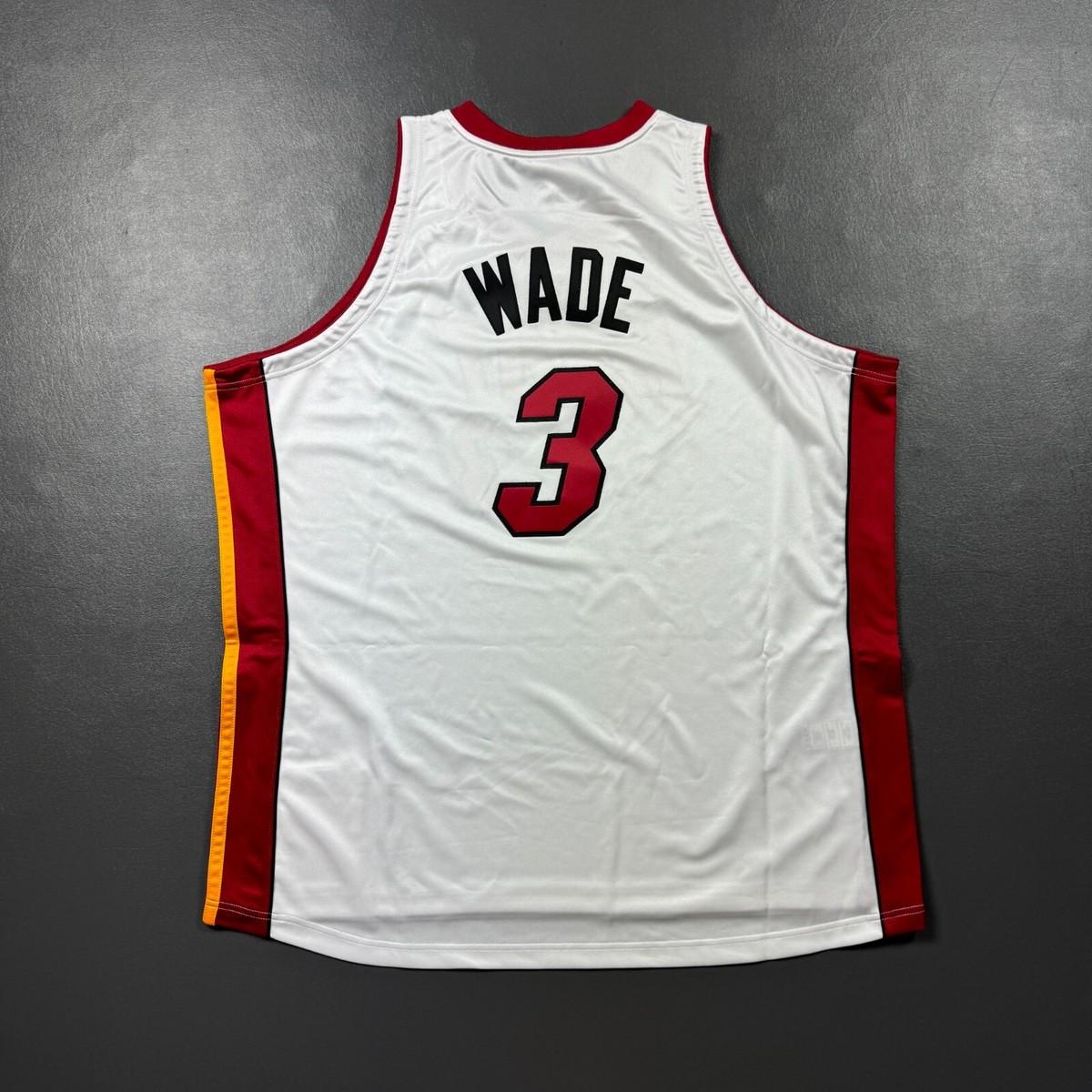 100% Authentic Dwyane Wade Mitchell & Ness 05 06 Heat Finals