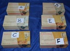 FASHION DISCS FOR DELUXE ZIG-ZAG SEWING MACHINES MODEL 620, 625, 628 USED GOOD