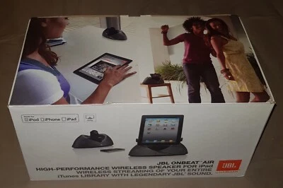 JBL-OnBeat-Air Docking-Station für Apple-I,Pad I,Pod I,Phone (Gebraucht) - Bild 1 von 4