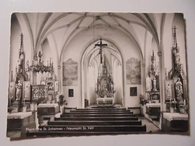 1969, Pfarrkirche St. Johannes – Neumarkt St. Veit - Bild 1 von 2
