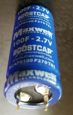 Ultracapacitors/BOOSTERCAP 2.7V 100F Wire Lead BCAP0100 P270 T01 20%