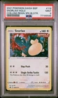 PSA 9 Mint Pokemon Snorlax SWSH119 Chilling Reign Blister Black Star Promo Holo