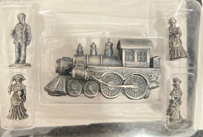 Vintage Set of The Americana Pewter Collection Figurines AH45