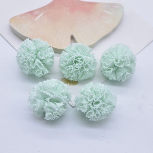 Elastic Mesh Chiffon Balls Scrapbooking Pompom Ball Accessories Crafts Diy 50pcs - Picture 15 of 30